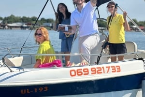 Ulcinj-Private Self-Drive Boat Rental for 8 Hours