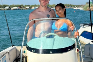 Ulcinj-Private Self-Drive Boat Rental for 8 Hours