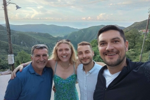 Unique gastro experience with locals in hills above Budva!