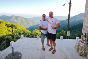 Unique gastro experience with locals in hills above Budva!