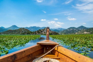 Virpazar: Lake Skadar Panoramic Boat Tour to Kom Monastery