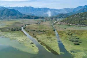Virpazar: Lake Skadar Panoramic Boat Tour to Kom Monastery