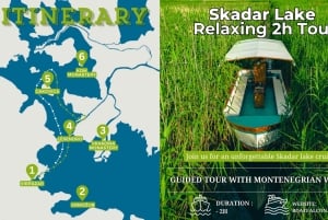 Virpazar: Private & Group Guided Lake Skadar Boat Tour