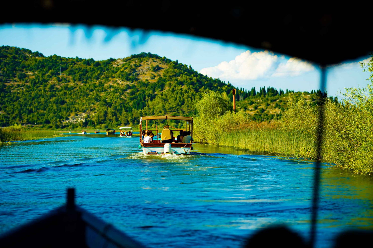 Virpazar : Unforgettable Sunset Boat Cruise to Monastery Kom