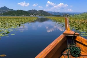 Virpazar: Lake Skadar Sunset Boat Cruise with Wine Tasting