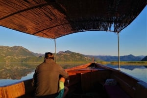 Virpazar: Lake Skadar Sunset Boat Cruise with Wine Tasting