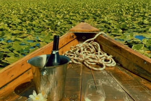 Virpazar: Lake Skadar Sunset Boat Cruise with Wine Tasting