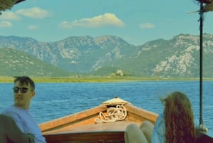 Virpazar: Lake Skadar Sunset Boat Cruise with Wine Tasting