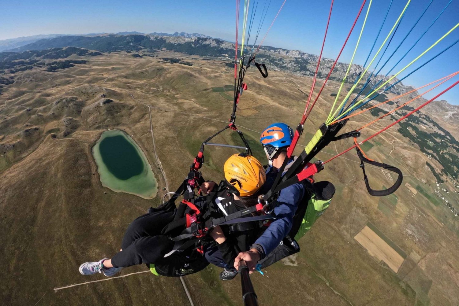 Winch Tandem Paragliding - Durmitor National Park