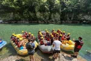 Žabljak: Tara River Rafting and Zipline Tour with Transfer