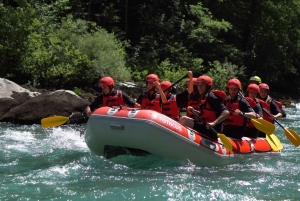 Žabljak: Tara River Rafting and Zipline Tour with Transfer