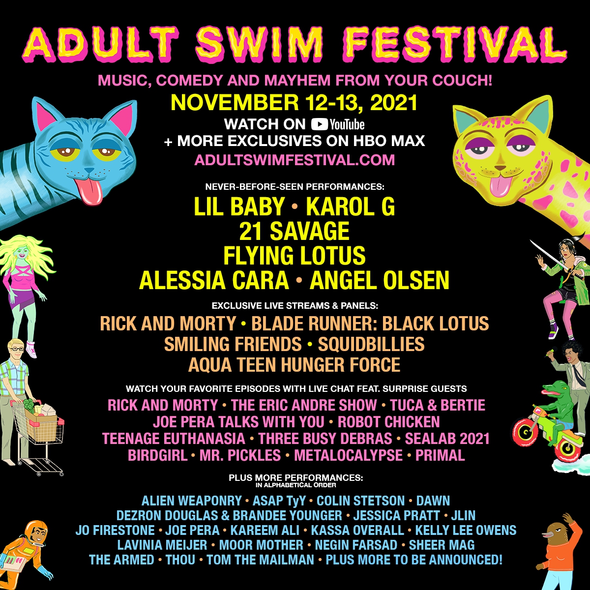 2021 Adult Swim Festival