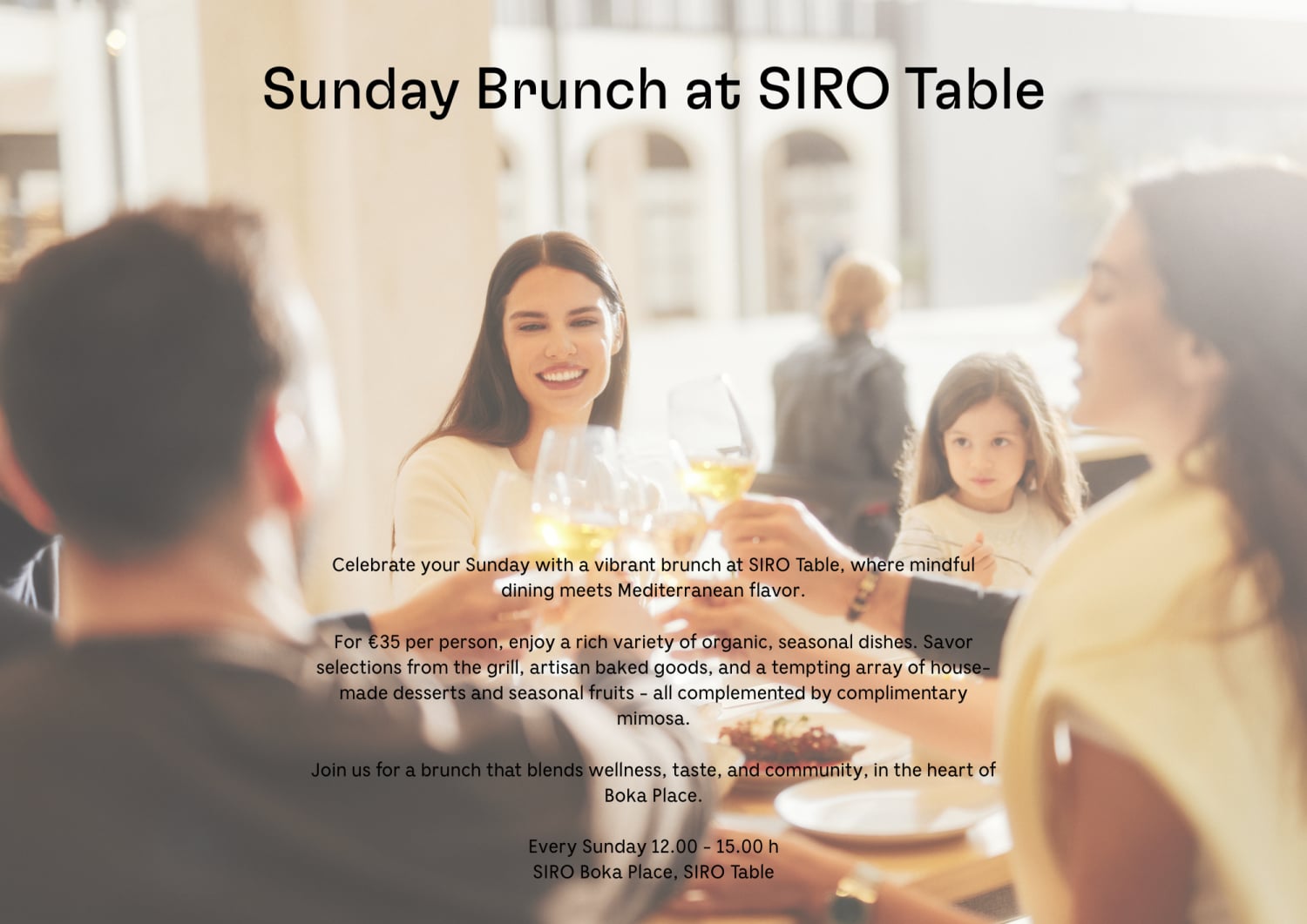 SIRO Table - Sunday Brunch