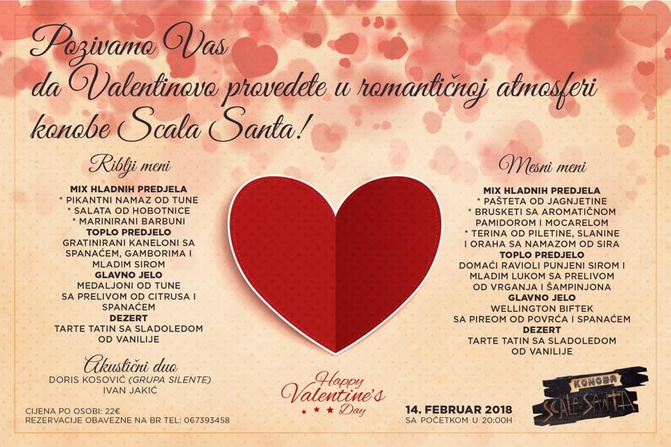 Valentine's Day at Scala Santa