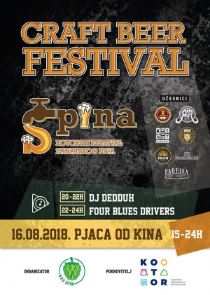 Craft Beer Kotor Festival - 'Špina'
