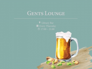 Gents Lounge at Library Bar