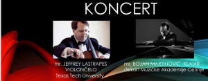 Koncert Mr Jeffrey Lastrapes - Violoncello