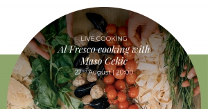 Live Al Fresco Cooking With Maso Cekic
