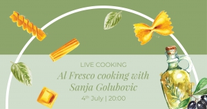 Live Al Fresco Cooking With Sanja Golubovic