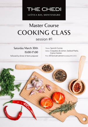 Master Course Cooking Class at The Chedi Lustica Bay