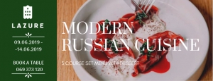 Modern Russian Cuisine