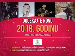 New Year 2018 in Podgorica