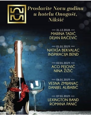 New Year 2019 at Hotel Onogost