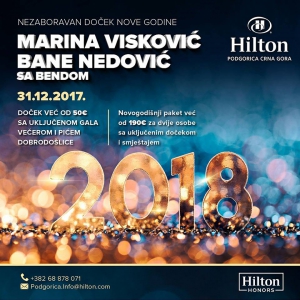 New Year at Hilton Hotel in Podgorica