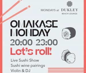 Omakase Monday at Dukley Beach Lounge