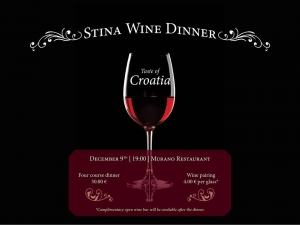 Stina Wine Dinner at Regent Porto Montenegro