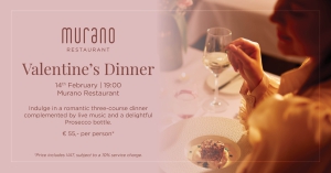 Valentine’s Dinner at Regent Porto Montenegro