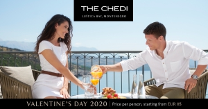 Valentine's Day at The Chedi Lustica Bay 2020