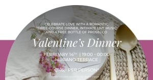 Valentine's Dinner at Regent Porto Montenegro