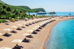 Beach close to Sveti Stefan
