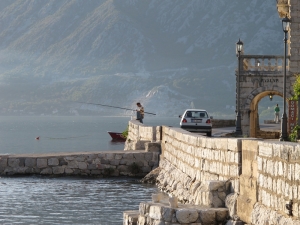 Kotor Bay - Fishing at Perast