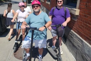 Udforsk det gamle Montreal med nemme elscootere