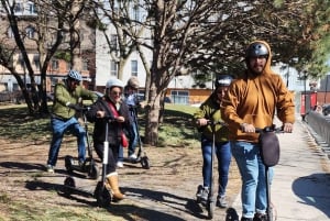 Explore Old-Montreal with easy to use e-scooters