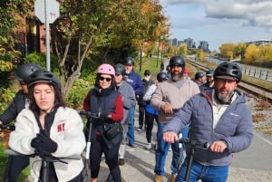 Explore Old-Montreal with easy to use e-scooters