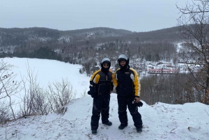 Montreal: Canadian Forest Guided Tour by Snowmobile