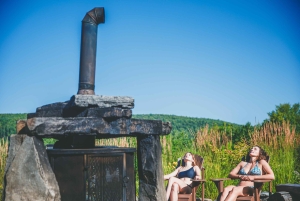 Från Montreal: Natur'Eau Spa dagsutflykt med entrébiljett