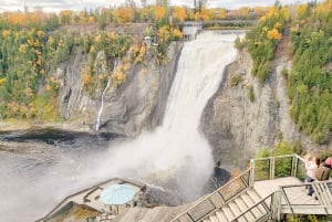 De Montreal: Viagem de 1 dia à cidade do Quebeque e às Cataratas de Montmorency