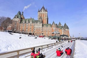 From Montreal: Quebec City Day Trip with Ice Hotel Entry