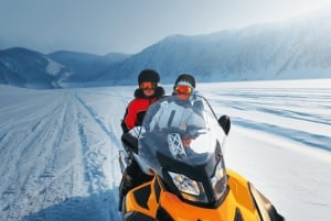 Laurentian Mountains: Guided Snowmobile Experience