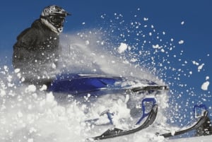 Laurentian Mountains: Guided Snowmobile Experience