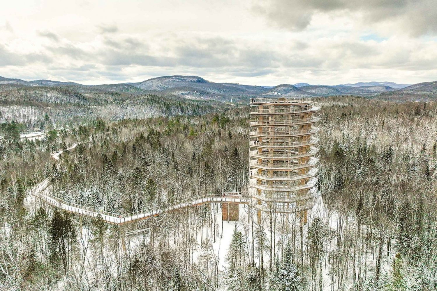 Mont-Tremblant: Laurentians Treetop Observatory and Walk