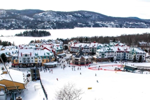 Excursión de 1 día a Mont-Tremblant en invierno (con paseo en góndola)