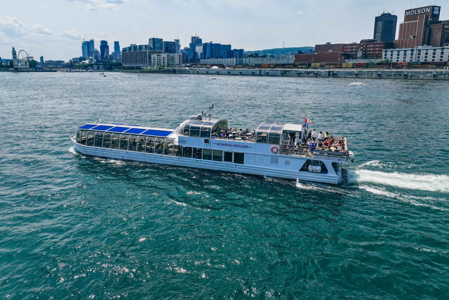 Montreal: Bateau-Mouche Cruise with A La Carte Dinner Option