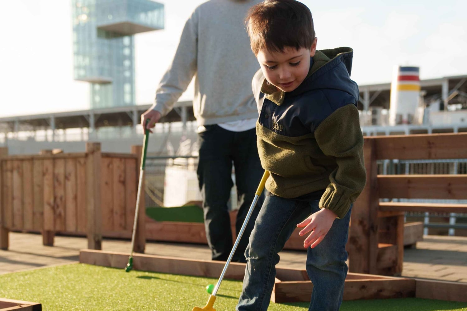 Montréal: Bungee Jump + Minigolf (combinatieaanbieding)