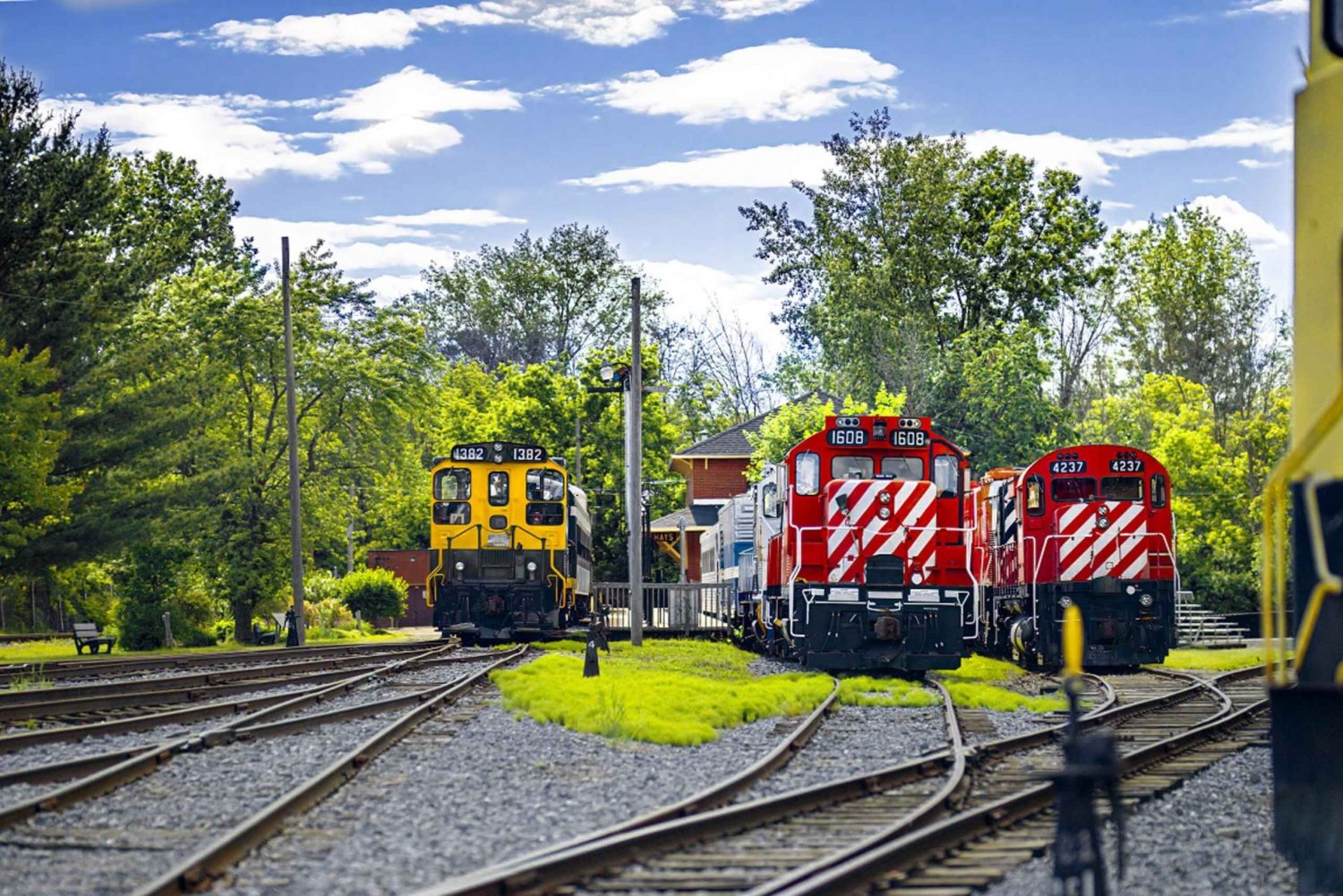 Montréal : billet d'entrée au Musée ferroviaire canadien