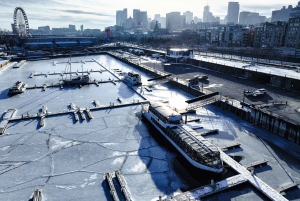 Montreal Old Port: 'Frostad' kvällsmiddag